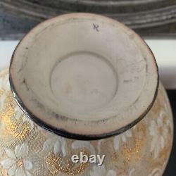Large Royal Doulton Stoneware Slater's Floral Glazed Art Nouveau Vase 40cm