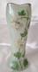 Legras Art Nouveau'belgrade' Shape Ivy Leaf & Flowers Enamelled Glass Vase. 2