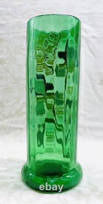 Legras Enamelled Glass Vase Flowers Iris Art Nouveau Jugendstil 19th