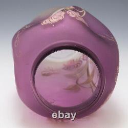 Legras Mont Joye Enamelled Vase c1905