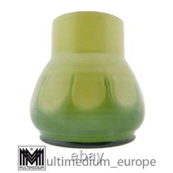 Loetz Art Nouveau glass vase green green Art Nouveau designer glass Lötz