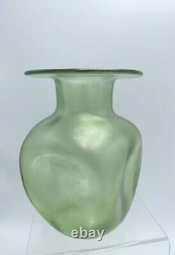 Loetz Attributed Olympia Pn Ii-238 Iridescent Art Glass Vase Circa 1896