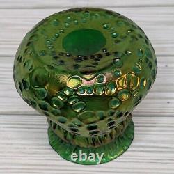 Loetz Creta Diaspora Green Iridescent Art Nouveau Glass Vase C. 1900 Bohemian