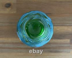 Loetz Formosa Crete Art Glass Cabinet Vase Iridescent Blown Glass Art Nouveau