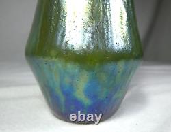 Loetz Iridescent Vase Art Nouveau Circa 1900 6 1/2