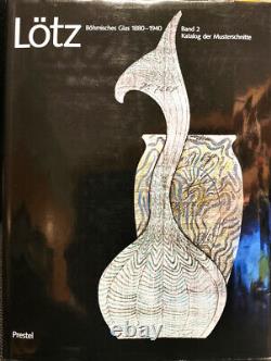 Loetz Vase Art Nouveau Austria Vienna Creta Papillon With Silver Edition Um 1898