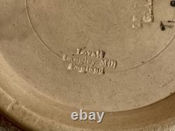 Lovatt Langley Mill Ware Green Textured Vase Osbourne Ware 1915 Art Nouveau