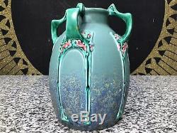 Lovely Antique Julius Dressler Austrian Art Nouveau Secessionist Pottery Vase