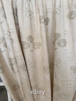 Lovely Bespoke Art Nouveau/ Rennie Mackintosh Inspired Huge Single/door Curtain