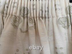 Lovely Bespoke Art Nouveau/ Rennie Mackintosh Inspired Huge Single/door Curtain