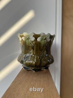 Ludwig Wessel Bonn Jugendstil Majolica Jardiniere no. 967 Art Nouveau Planter