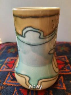 Milton Secessionist Tube Lined Art Nouveau Vase