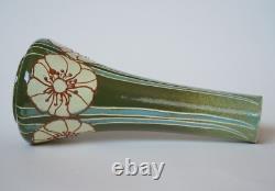 Mintons Secessionist vase waisted cylindrical Art Nouveau unmarked c 1895 1920