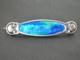 Murrle Bennett Art Nouveau Solid Silver Enamel Brooch Arts & Crafts