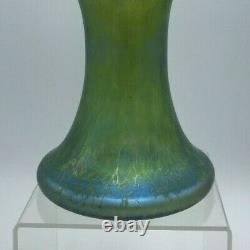 Museum Quality Loetz Creta Papillon Art Nouveau Iridescent Art Glass Vase 12