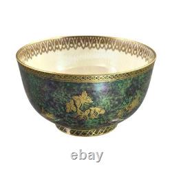 Nouveau Daisy Makeig-Jones Wedgwood Fairyland Lustre green butterfly bowl c. 1920