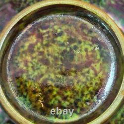 Nouveau Daisy Makeig-Jones Wedgwood Fairyland Lustre green butterfly bowl c. 1920