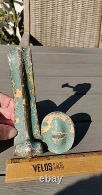 Orig Antique Art Nouveau Heavy Door Knocker, Striking Plate, Keyhole, shabby chic Orig Antique Art Nouveau Heavy Door Knocker, Striking Plate, Keyhole, shabby chic