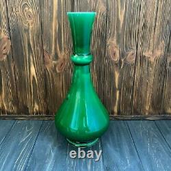 Original Sevres Sèvres art nouveau porcelain vase green glaze antique France
