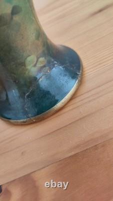 Pair Antique Victorian Royal Bonn Portrait Vases Art Nouveau PreRaphaelite style