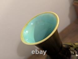 Pair Of Art Nouveau Majolica vases by Sarreguemines French Antiques