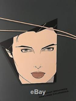 Patrick Nagel Piedmont Graphics 1982 Signed in Plate