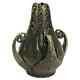 Paul Dachsel For Turn Teplitz, Austrian Jugenstil Ceramic'fern' Vase, Ca. 1900
