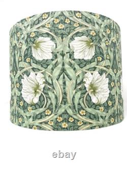 Pimpernel lampshade William Morris sage green lamp shade Art Nouveau floral
