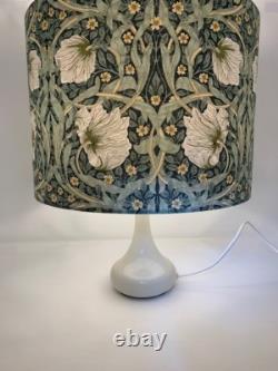 Pimpernel lampshade William Morris sage green lamp shade Art Nouveau floral