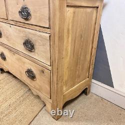 Pine Art Nouveau Green Tiled Washstand Sink Vanity Unit