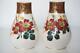 Pointon & Co Pointons Pair Decorative Vases Art Nouveau Floral Design C. 1900