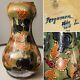 Rare 11 Antique Vase Ernst Wahliss Pergamon Lustre Green Art Nouveau Black Mark