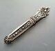 Rare Antique French Silver Art Nouveau'green Man' Needle Sewing Case 2g