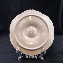 RARE French Antique Oyster Plate SARREGUEMINES Majolica light green and blue