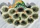 Rare French Majolica Oysters Plate Dish Shells