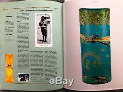 RARE and IMPORTANT DOCUMENTED LEGRAS VASE Featuring AVIATOR Harriet Quimby