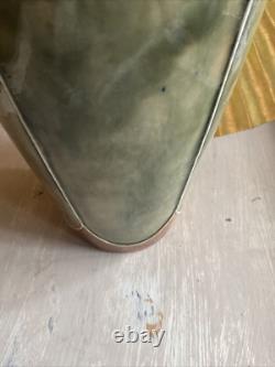 ROYAL DOULTON STONEWARE SLENDER TAPERED GLAZED SECESSIONIST VASE c. 1902-1922