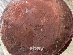 Rare Antique Brannam Barum Barnstaple Grotesque Fish Jug. 12.5 Inches. Dated 1895