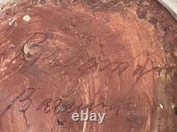 Rare Antique Brannam Barum Barnstaple Grotesque Fish Jug. 12.5 Inches. Dated 1895