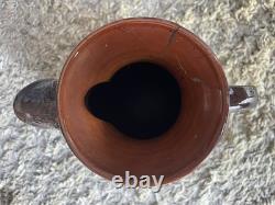 Rare Antique Brannam Barum Barnstaple Grotesque Fish Jug. 12.5 Inches. Dated 1895