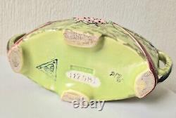 Rare Art Nouveau Antique Duxer Porzellan-Manufaktur (Dux) Light Green Jardiniere