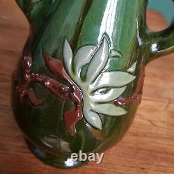 Rare Elton Ware Clevedon Drip Glase Art Pottery Vase Sir Edmund Elton c. 1900