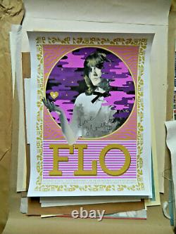 Rare Florence and the Machine Australian Tour Art Poster Signed by the Artist