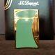 Rare Limited Edition S. T. Dupont Art Nouveau In Green Chinese Lacquer #1076/4000