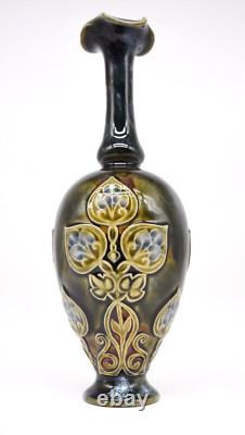 Rare Royal Doulton Art Nouveau 1900's Vase Model 2371 Arts & Crafts