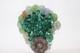 Rare Vintage Art Nouveau Glass Grapes Murano Lamb Chandelier