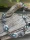 Rare Vintage Georg Jensen Art Nouveau Amazonite + Sterling Silver Necklace # 1