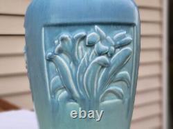 Rookwood 9 Middle Period Art Nouveau Deco Floral Design Pottery Vase 1920 Nice
