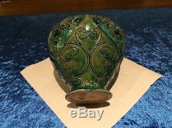 Royal Doulton, Fanny Sayers, Art Nouveau, rare, unusual shape, tubular vase