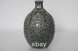 Royal Doulton Lambeth Art Nouveau Gourd Vase Francis Pope c. 1912